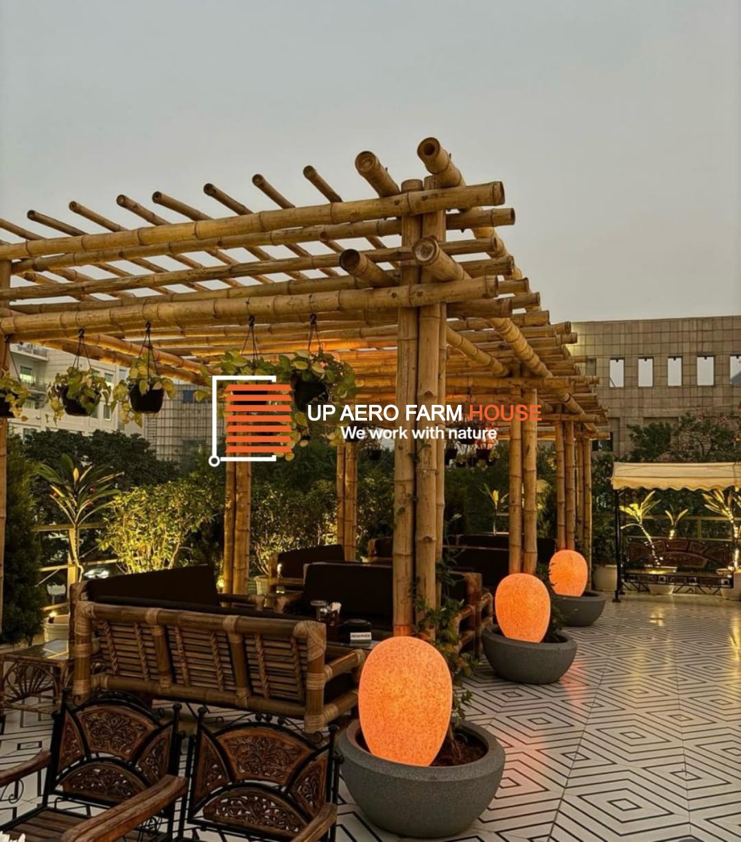 Farm land with PEB in Natural Air and other amenities in jewer at UP Aero Farms near Noida international airport